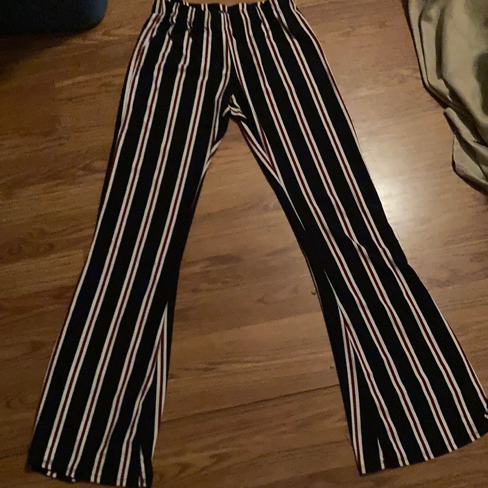 Flare leg pants